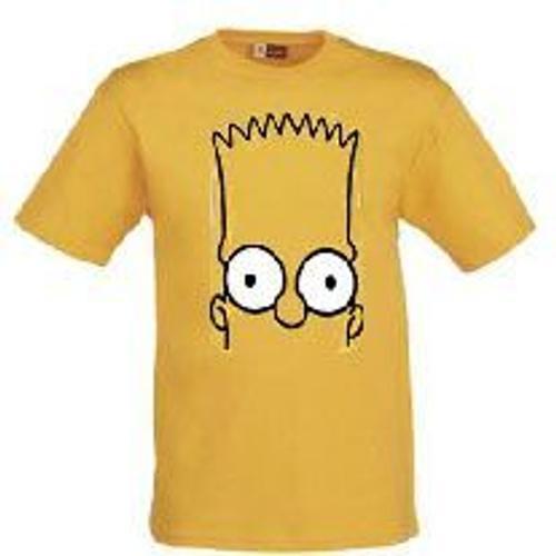 T-Shirt Jaune Bart Simpson Pour Enfant on Productcaster.