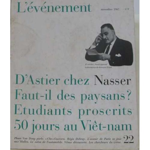 L'événement N°22: D'astier Chez Nasser-Faut-Il Des Paysans? -Etudia... on Productcaster.