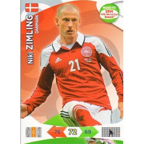 Niki Zimling -Panini Road To World Cup 2014 Adrenalyn Xl-N°43 on Productcaster.