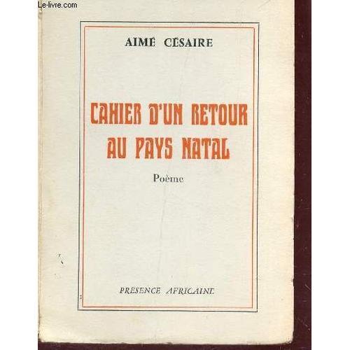 Cahier D'un Retour Au Pays Natal - Poeme / 2e Edition. on Productcaster.