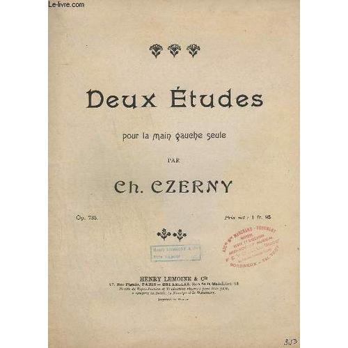 Deux Etudes Pour La Main Gauche Seule - Op. 735 - N°1 Et N°2. on Productcaster.