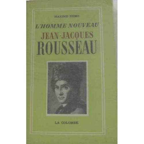 L'homme Nouveau Jean-Jacques Rousseau on Productcaster.