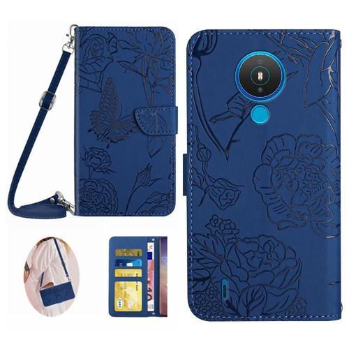 Étui Pour Coque De Téléphone Nokia 1.4 - Bleu Foncé on Productcaster.