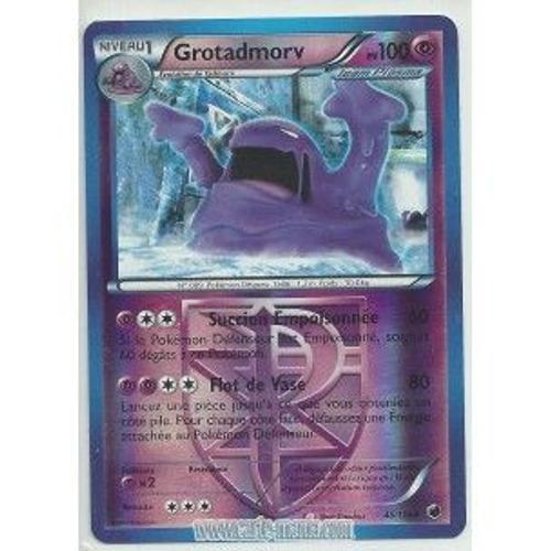 Carte Pokémon 46/116 Grotadmorv Holo Reverse N&b Glaciation Plasma ... on Productcaster.