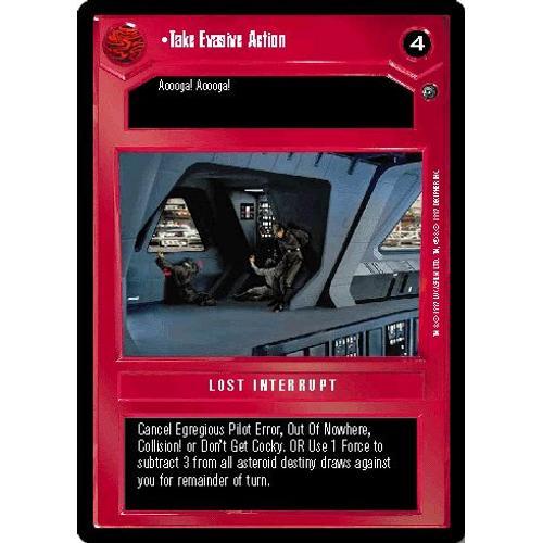 Star Wars Ccg - Dagobah - Take Evasive Action on Productcaster.