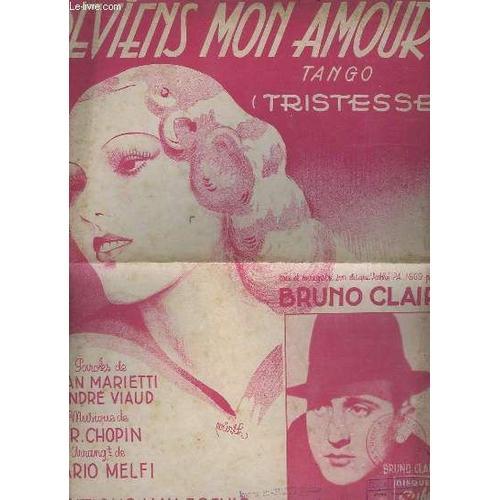 Reviens Mon Amour - Tango Tristesse. on Productcaster.