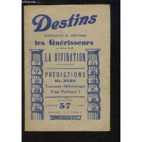 Destin N°57 - 6ème Année : Pourquoi Je Défends Les Gurérisseurs, Pa... on Productcaster.