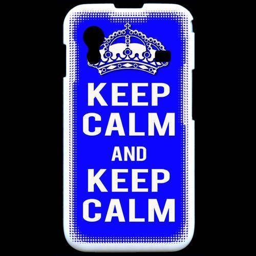 Coque Samsung Ace S5830 Keep Calm Bleu on Productcaster.