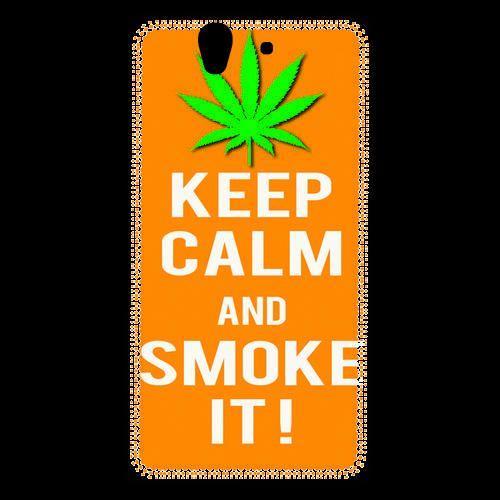 Coque Sony Xperia Z Keep Calm Smoke It Orange on Productcaster.