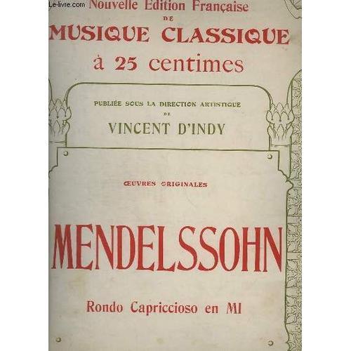 Rondo Capriccioso En Mi - Oeuvres Originales - N° 54 Op.14. on Productcaster.