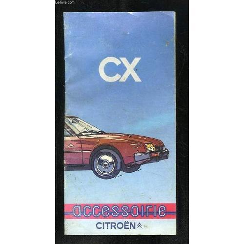 Brochure. Accessoirie. Citroen Cx. on Productcaster.