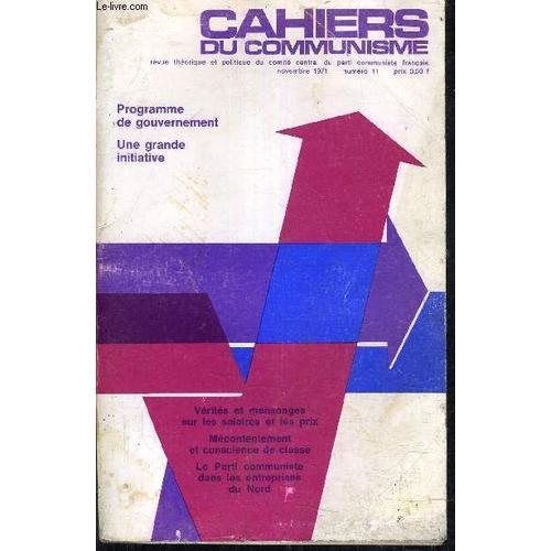 Cahier Du Communisme - Revue Theorique Et Politique Du Comite Centr... on Productcaster.