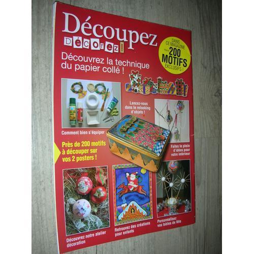 Découpez Décorez! N° 1 : Spécial Noël on Productcaster.