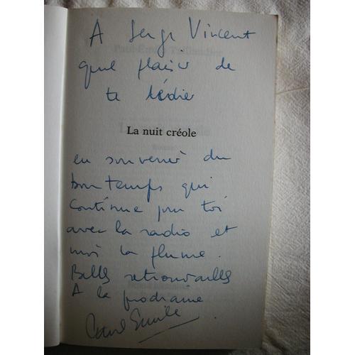 Dédicace De Paul-Emile Taillandier À Serge Vincent Sur Roman "La Nu... on Productcaster.