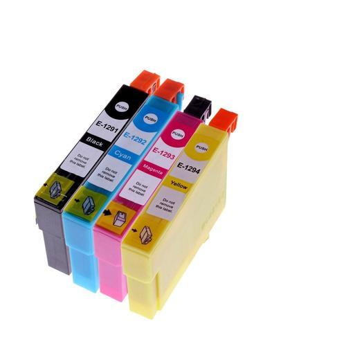 Merotoner - 4 x Epson T1295 Compatible Cartouche Encre Set pour EPS... on Productcaster.