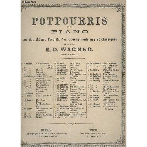 Potpourris Pour Piano - N°14 : Margarethe. on Productcaster.