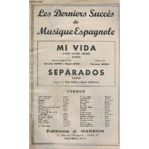 Mi Vida + Separados - Piano Conducteur + Bandoneon A+B+C + Violon A... on Productcaster.