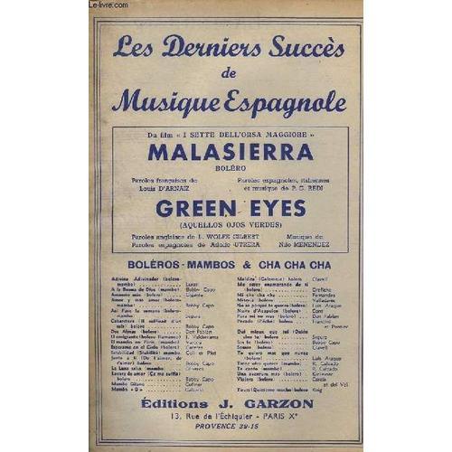 Malasierra + Green Eyes - Chant + Piano + Violon / Accordeon + 1° S... on Productcaster.