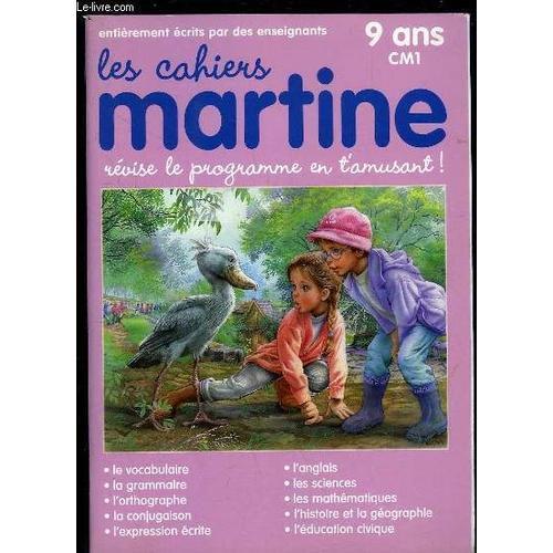 Les Cahiers Martine 9 Ans Cm1. Revise Le Programme En T Amusant. on Productcaster.