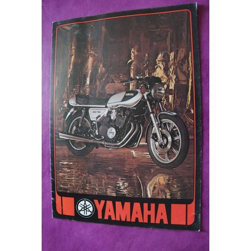 Prospectus Gamme Motos Yamaha 1977 . on Productcaster.