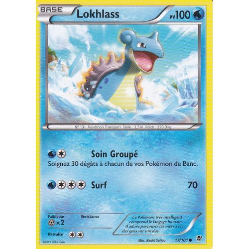 Carte Pokemon - Lokhlass - 17/101 - Explosion Plasma - on Productcaster.