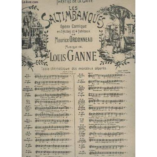 Les Saltimbanques - N°9 A : Valse C'est L'amour - Piano Et Chant - ... on Productcaster.