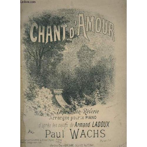 Chant D'amour - Pour Piano. on Productcaster.