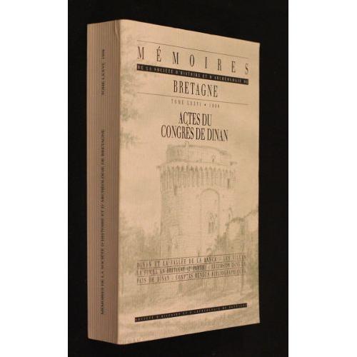 Mémires De La Société D Histoire Et D Archéologie De Bretagne, Tome... on Productcaster.