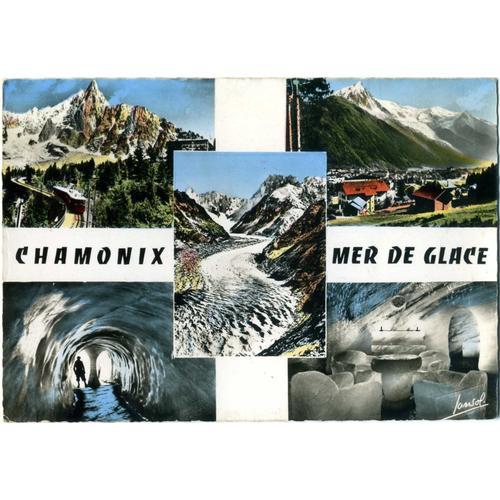 Carte Postale Des Années 60 De Chamonix, La Mer De Glace on Productcaster.