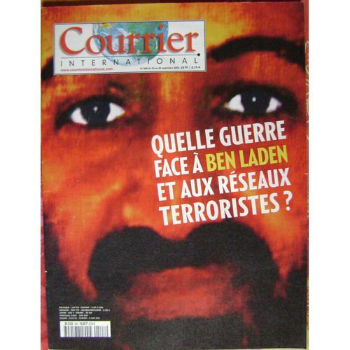 Courrier International N° 568 : Quelle Guerre Face À Ben Laden Et ... on Productcaster.