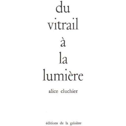 Du Vitrail À La Lumière/Eo Numeroté on Productcaster.