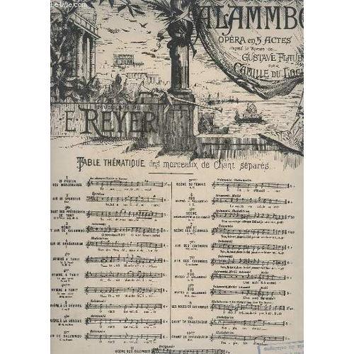 Salammbo - N° 7 : Scene Des Colombes - Piano + Chant. on Productcaster.