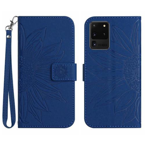 Étui Pour Samsung Galaxy S20 Ultra Sangle Courte Cuir Pu De Luxe To... on Productcaster.