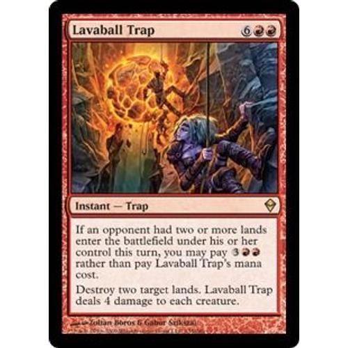 Carte Magic Lavaball Trap Vo Zendicar 135/249 on Productcaster.