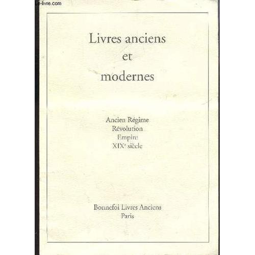 Catalogue N°90 - Livres Anciens Et Modernes : Ancien Regime - Revol... on Productcaster.