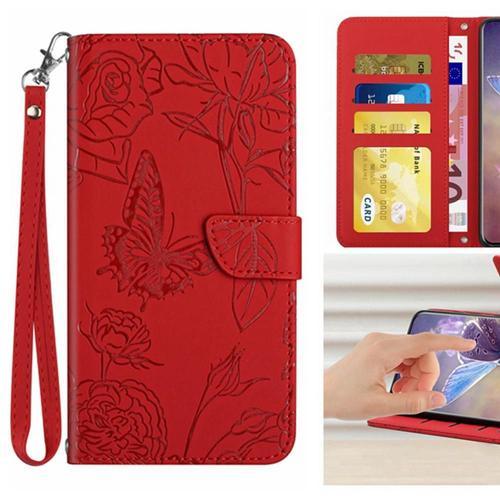 Étui Pour Motorola G Power 2021 Fleurs Et Papillons Couverture En C... on Productcaster.