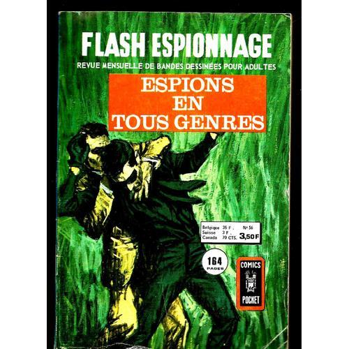 Flash Espionnage N° 56 : Espions En Tous Genres on Productcaster.