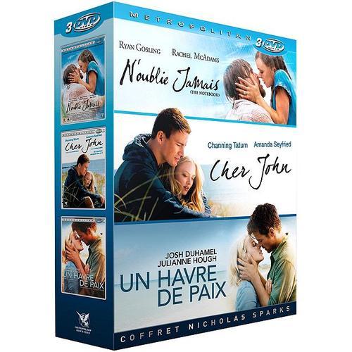 Coffret Nicholas Sparks : N'oublie Jamais + Cher John + Un Havre De... on Productcaster.