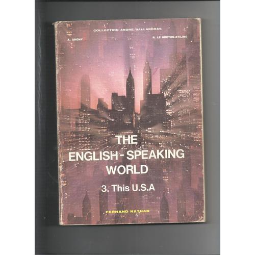 The English-Speaking World, 3. This Usa on Productcaster.