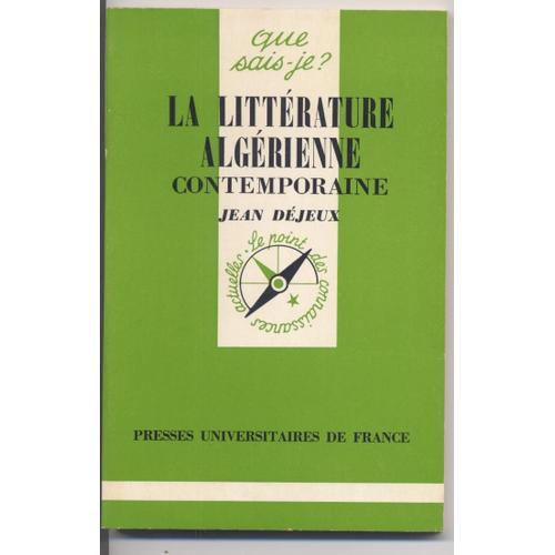 La Litterature Algerienne Contemporaine on Productcaster.