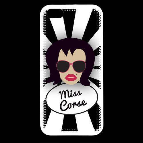 Coque Iphone 5 Miss Corse Brune on Productcaster.