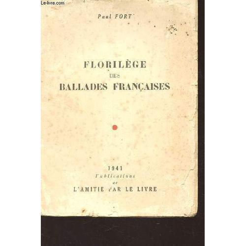 Florilege Des Ballades Francaise. on Productcaster.