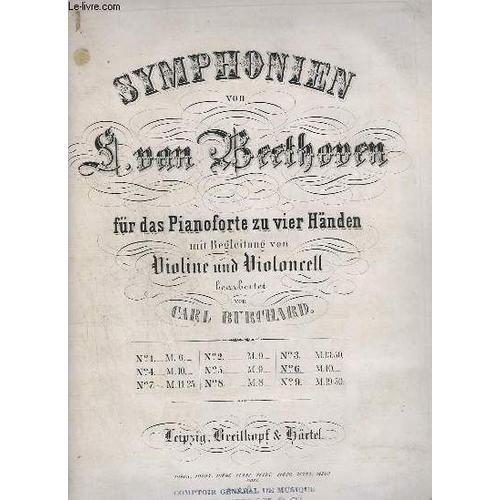 Symphonien N°6 M.10 - Fur Pianoforte Zu Vier Handen. on Productcaster.