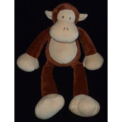 Doudou Peluche Singe Grand Modèle Nicotoy Beige Marron Beige /Crème... on Productcaster.