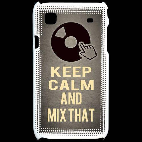 Coque Samsung Galaxy S Keep Calm And Mix That Gris on Productcaster.