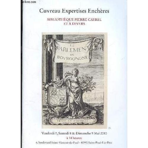 Catalogue De Vente Au X Encheres / Bibliotheque Pierre Cayrel Et A ... on Productcaster.