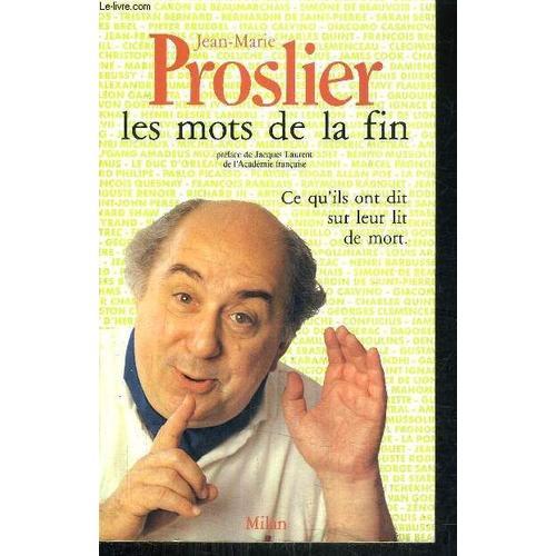 Les Mots De La Fin Ce Qu'ils Ont Dit Sur Leur Lit De Mort. on Productcaster.