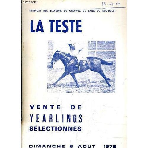 Catalogue De Ventes Aux Encheres - Hippodrome Du Becquet La Teste -... on Productcaster.