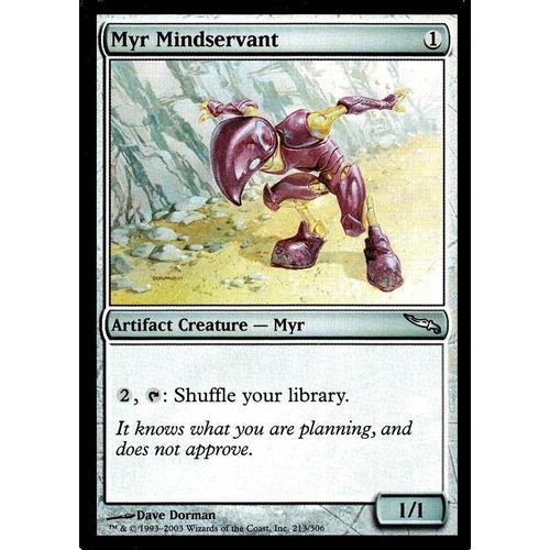 Myr Mindservant Foil Mirrodin Vo on Productcaster.