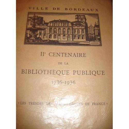 Les Trésors Des Bibliothèques De France. A Propos Du 2e Centenaire ... on Productcaster.